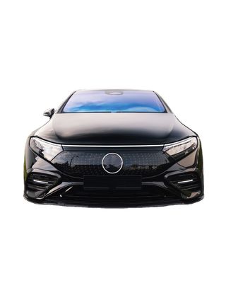 Untuk Mercedes EQS Carbon Fiber Body Kit EQS Upgrade BS Style Carbon Fiber Front Lip Diffuser Spoiler Body Kit