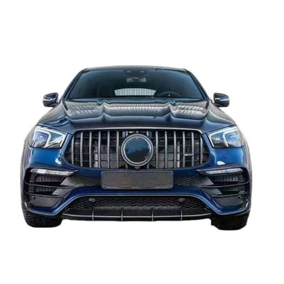 Untuk Mercedes-Benz GLE COUPE Carbon Fiber Body Kit GLE COUPE Upgrades Top Style Carbon Fiber Front Lip Diffuser Widebody Kit
