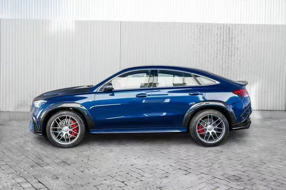 Untuk Mercedes-Benz GLE COUPE Carbon Fiber Body Kit GLE COUPE Upgrades Top Style Carbon Fiber Front Lip Diffuser Widebody Kit