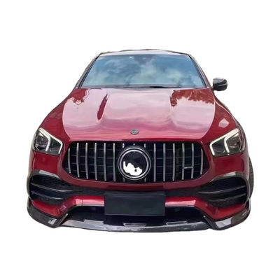 Untuk Mercedes-Benz GLE Coupe Carbon Fiber Body Kit GLE Coupe MSY Style Carbon Fiber Front Lip Diffuser Spoiler Kit