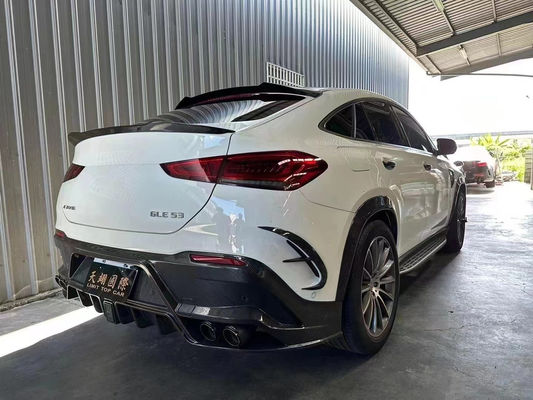 Untuk Mercedes-Benz GLE Coupe Carbon Fiber Body Kit GLE Coupe MSY Style Carbon Fiber Front Lip Diffuser Spoiler Kit