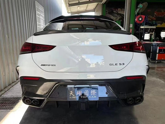 Untuk Mercedes-Benz GLE Coupe Carbon Fiber Body Kit GLE Coupe MSY Style Carbon Fiber Front Lip Diffuser Spoiler Kit