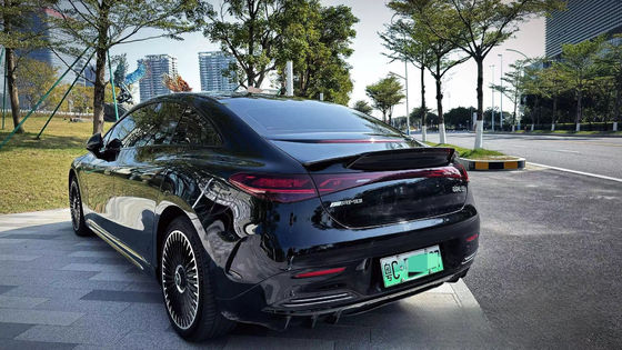 Untuk Mercedes-Benz EQE Spoiler Serat Karbon EQE Meningkatkan Belakang Belakang Spoiler Serat Karbon Gaya BS