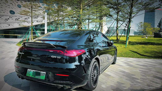Untuk Mercedes-Benz EQE Spoiler Serat Karbon EQE Meningkatkan Belakang Belakang Spoiler Serat Karbon Gaya BS