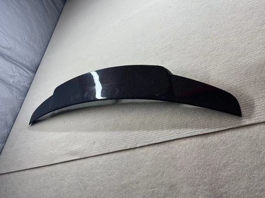 Untuk Mercedes-Benz EQE Spoiler Serat Karbon EQE Meningkatkan Belakang Belakang Spoiler Serat Karbon Gaya BS