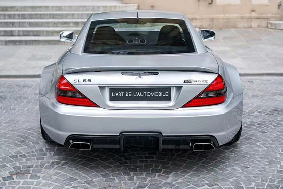 Untuk Mercedes SL R230 Widebody Kit SL R230 Upgraded BS Style Bagian depan dan belakang Bumper Spoiler Widebody Kit