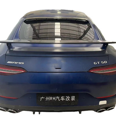 Untuk Mercedes-Benz AMG GT50 GT53 GT63 Carbon Fiber Spoiler AMG GT50 GT53 GT63 Carbon Fiber Top Wing Spoiler Body Kit