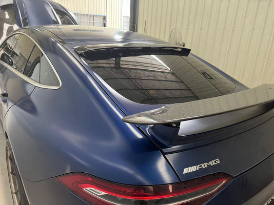 Untuk Mercedes-Benz AMG GT50 GT53 GT63 Carbon Fiber Spoiler AMG GT50 GT53 GT63 Carbon Fiber Top Wing Spoiler Body Kit