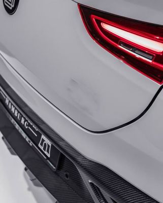 untuk Mercedes-Benz GLE53 63Ccoupe Kit tubuh serat karbon GLE53 63Ccoupe serat karbon depan lip diffuser Spoiler Wide-body kit