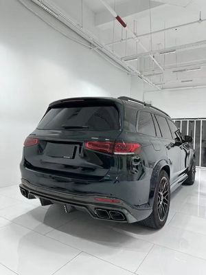 X167 GLS450 Mercedes Benz Body Kit LD Gaya Karbon Serat Lip Spoiler Hood