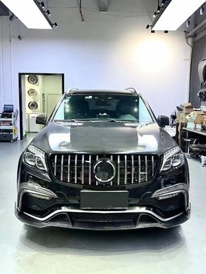 X166 Mercedes Wide Body Kit GLS450 GLS63 2015 Bagian Depan Lip Spoiler Widebody Kit