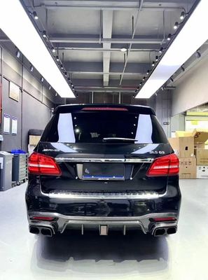 X166 Mercedes Wide Body Kit GLS450 GLS63 2015 Bagian Depan Lip Spoiler Widebody Kit