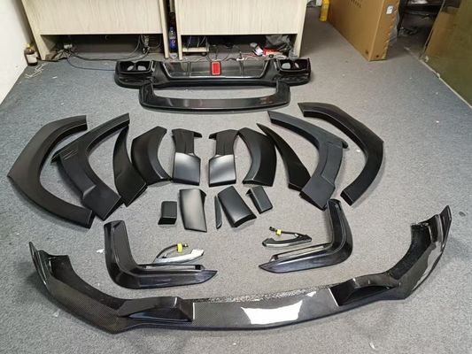 X166 Mercedes Wide Body Kit GLS450 GLS63 2015 Bagian Depan Lip Spoiler Widebody Kit