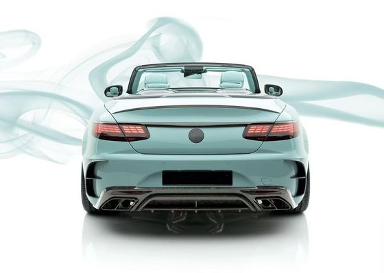 S63 Coupe Mercedes Benz Body Kit MSY Style 2012 - 2019 Mobil Bumper Spoiler
