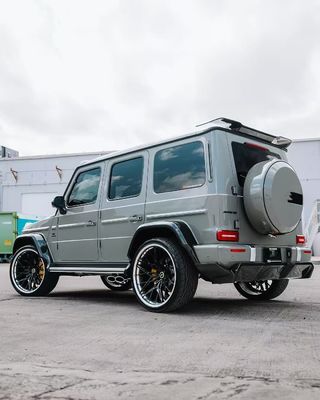 G500 G63 Mercedes Sprinter Body Kit VOS Style Diy Bagian Depan Lip Spoiler Wheel Arch