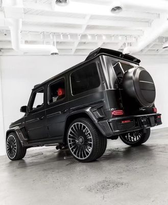 W464 G500 G63 Mercedes Body Kit G800 Gaya Mobil Bagian Depan Bumper Spoiler Wheel Arches