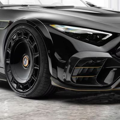 SL63 Mercedes Benz Body Kit 2015 - 2016 MSY Hood Spoiler Untuk Arka Roda Mobil