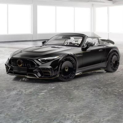 SL63 Mercedes Benz Body Kit 2015 - 2016 MSY Hood Spoiler Untuk Arka Roda Mobil