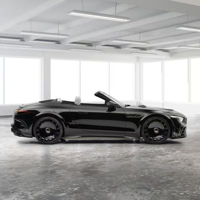 SL63 Mercedes Benz Body Kit 2015 - 2016 MSY Hood Spoiler Untuk Arka Roda Mobil