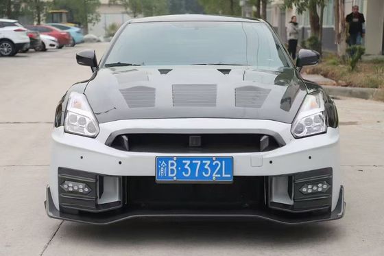 Nissan GTR Karbon fiber body Kit GTR r35 Upgraded 2024nismo style depan dan belakang bumper spoiler fender hood